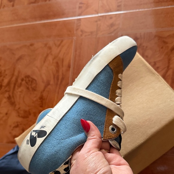 Zadig & Voltaire Blue and Brown Sneakers - Picture 8 of 9